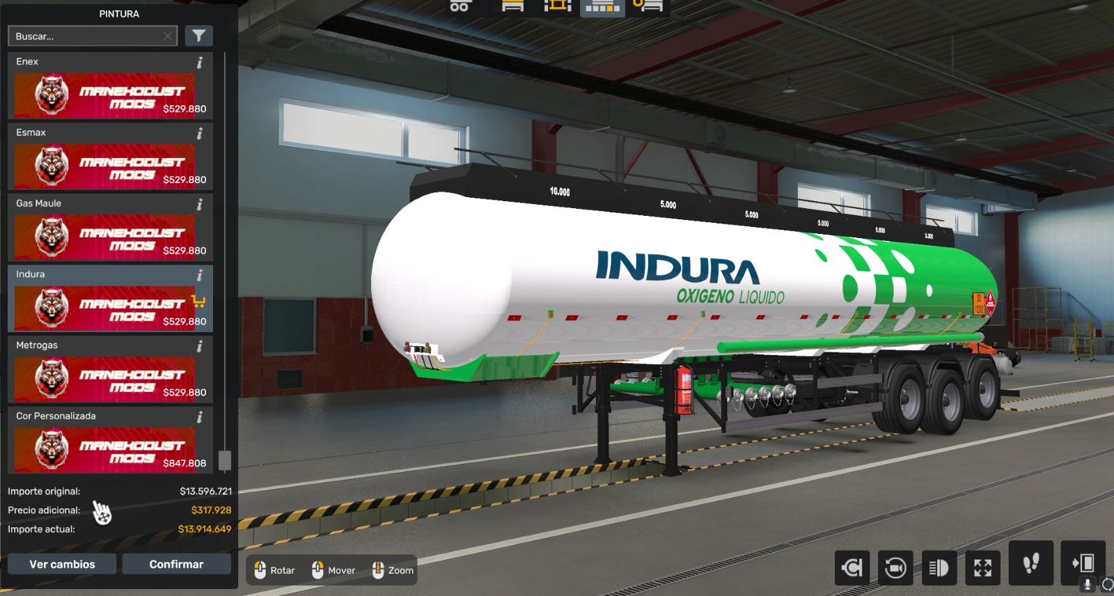 Tanque Cisterna Randon (+ Skins Chilenas)